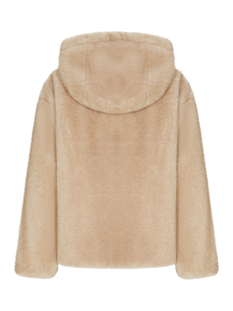 Herno Women Faux Fur Hooded Jacket HERNO