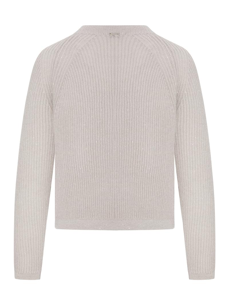 Herno Women Ribbed Sweater In Wool And Mohair Blend HERNO