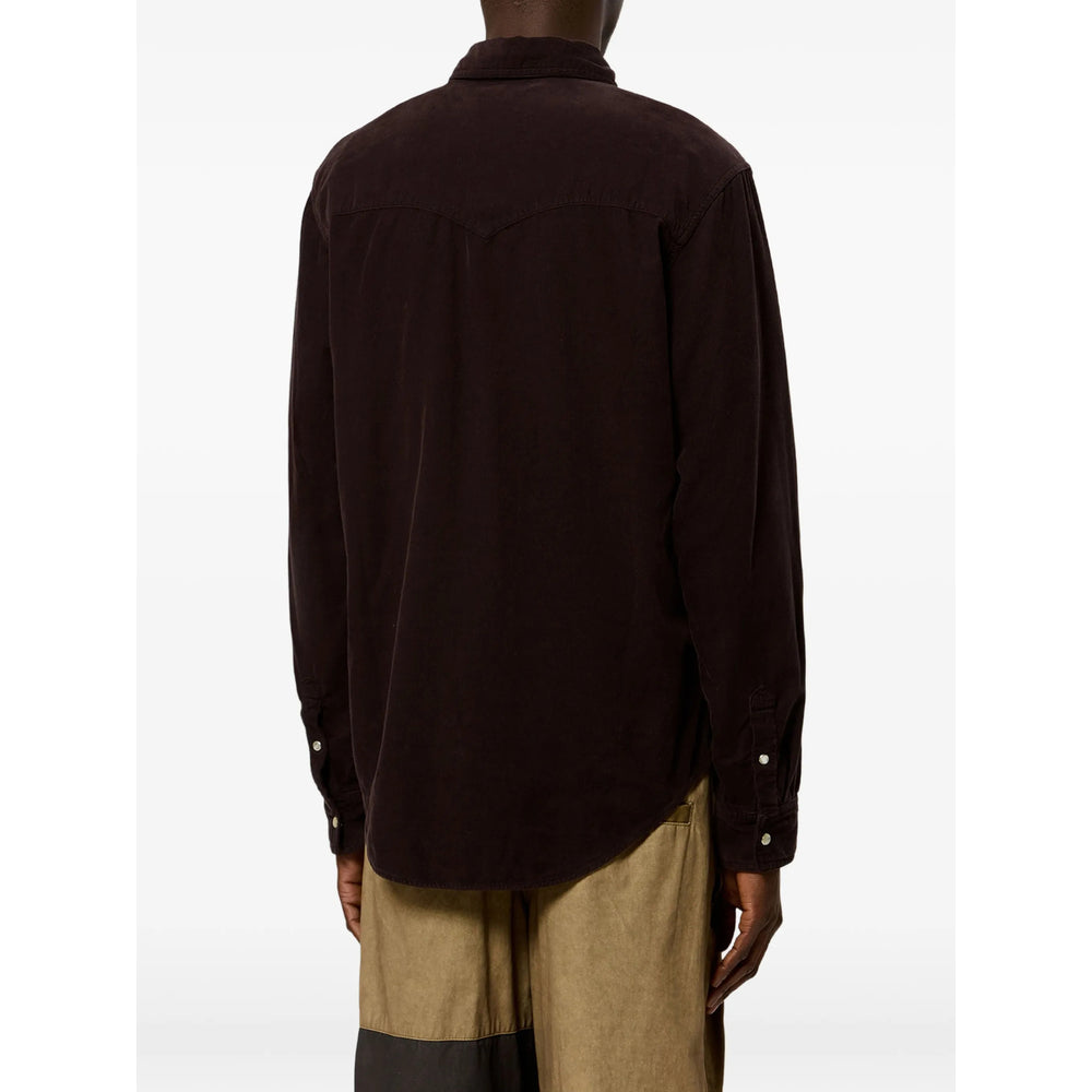 Isabel Marant Brown Shirts Men ISABEL MARANT