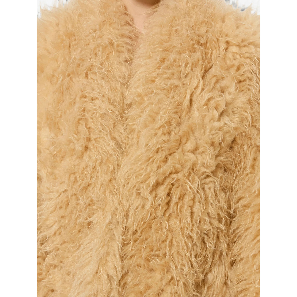 Isabel Marant Neutrals Coats - Single Breasted Coats Women ISABEL MARANT