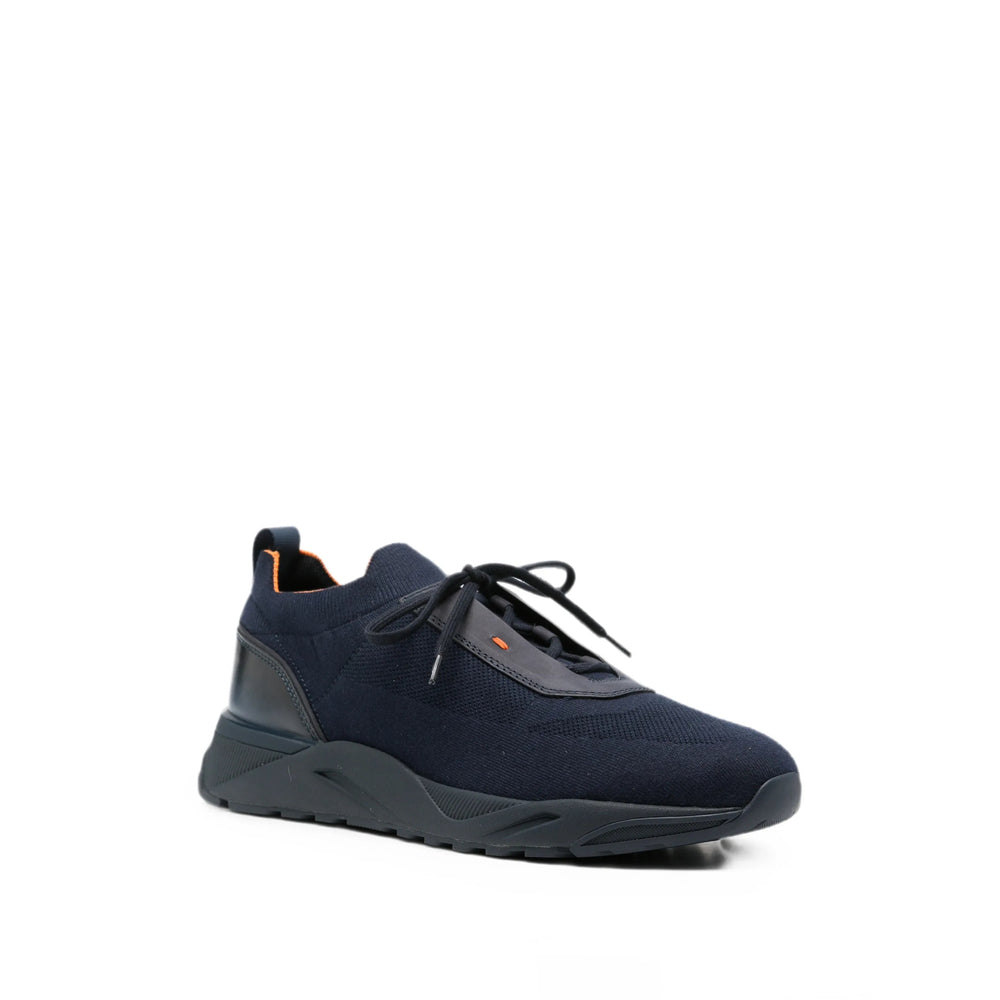 Santoni Blue Trainers - Low-Tops Men SANTONI