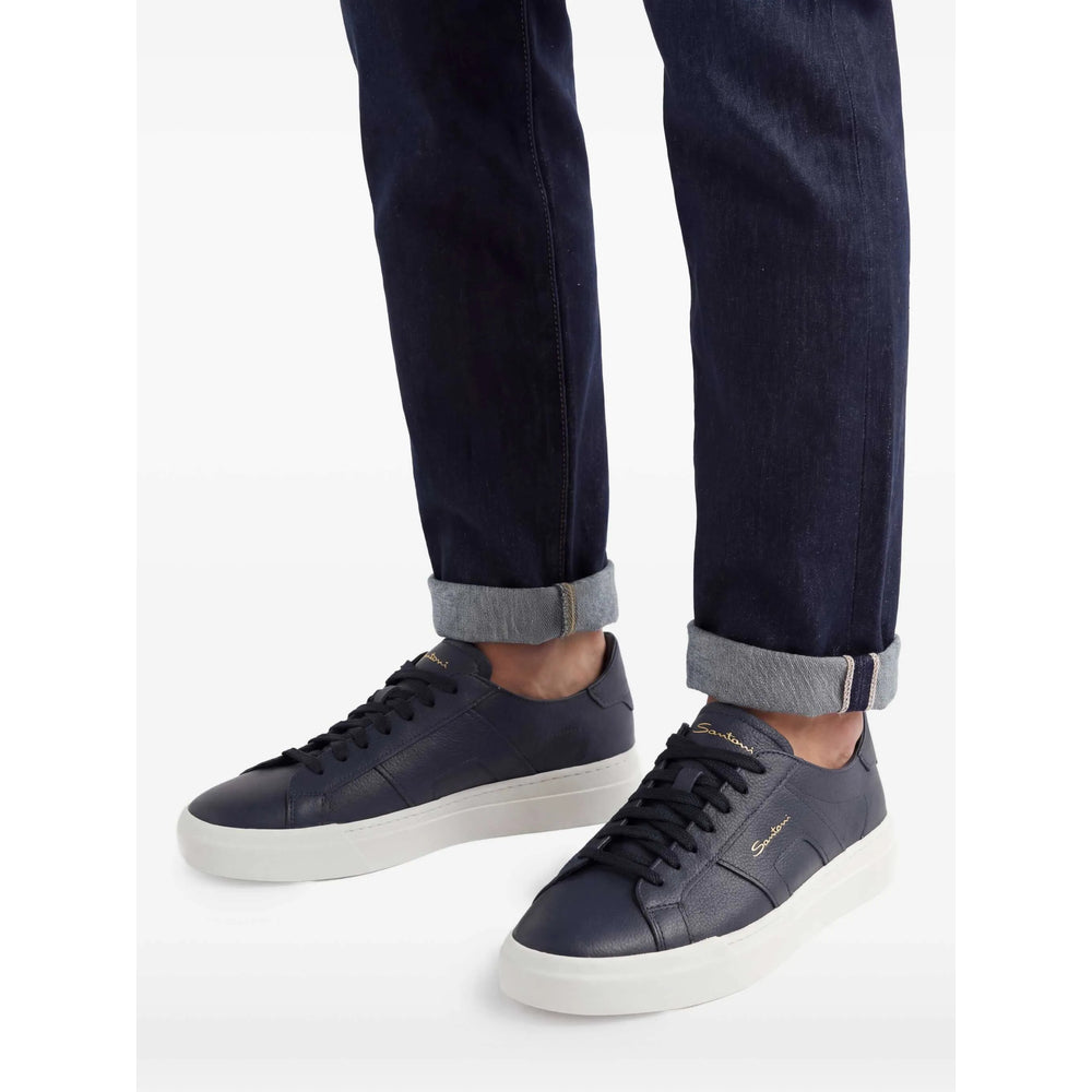 Santoni Blue Trainers - Low-Tops Men SANTONI