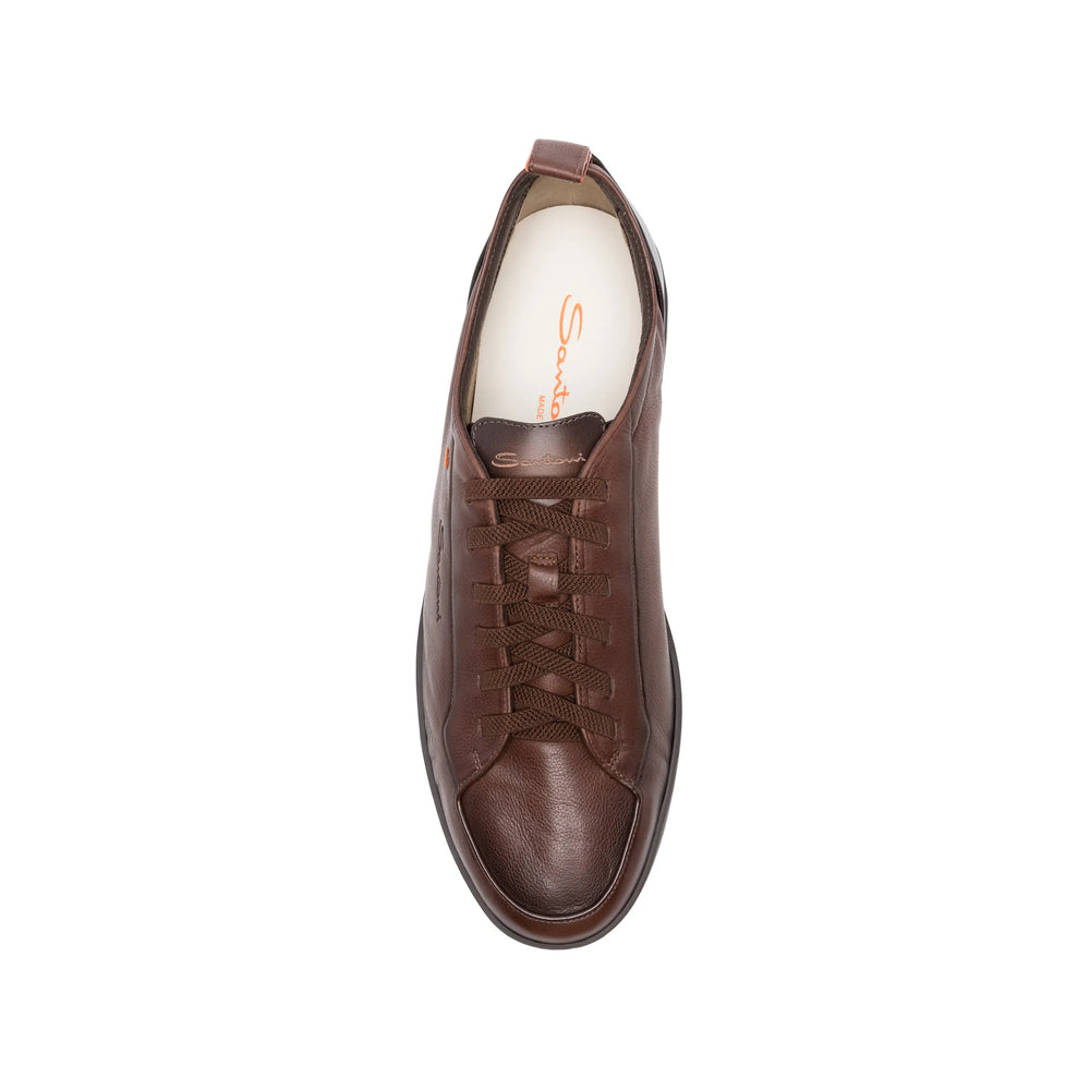 Santoni Brown Trainers - Low-Tops Men SANTONI