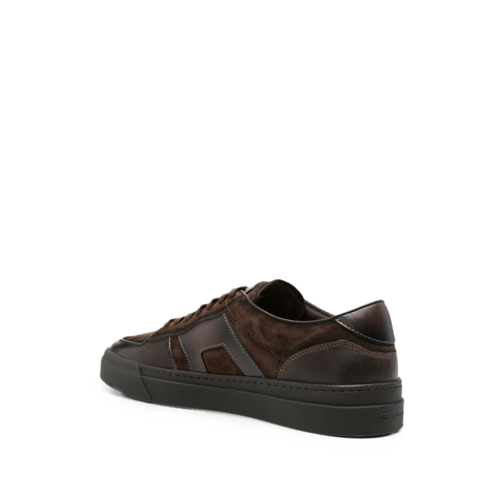 Santoni Brown Trainers - Low-Tops Men SANTONI