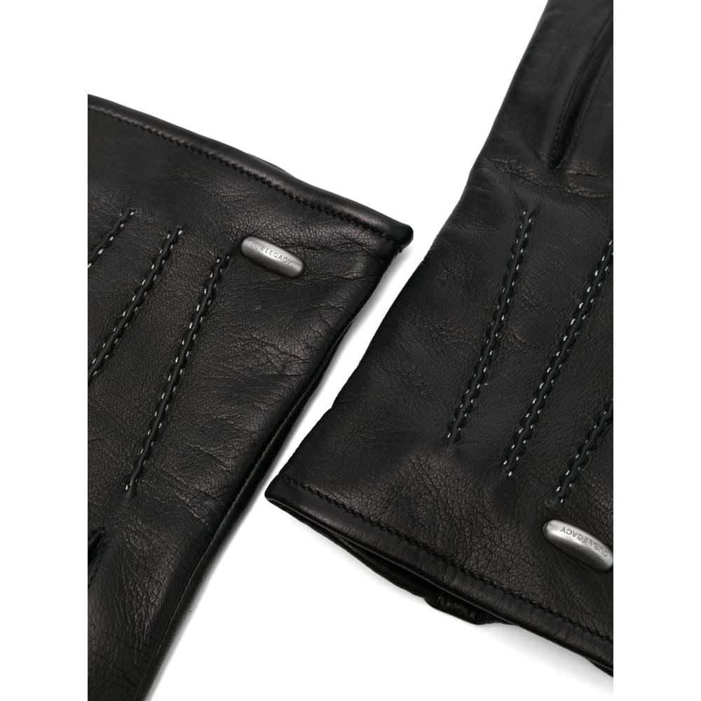 Our Legacy Black Gloves Men OUR LEGACY