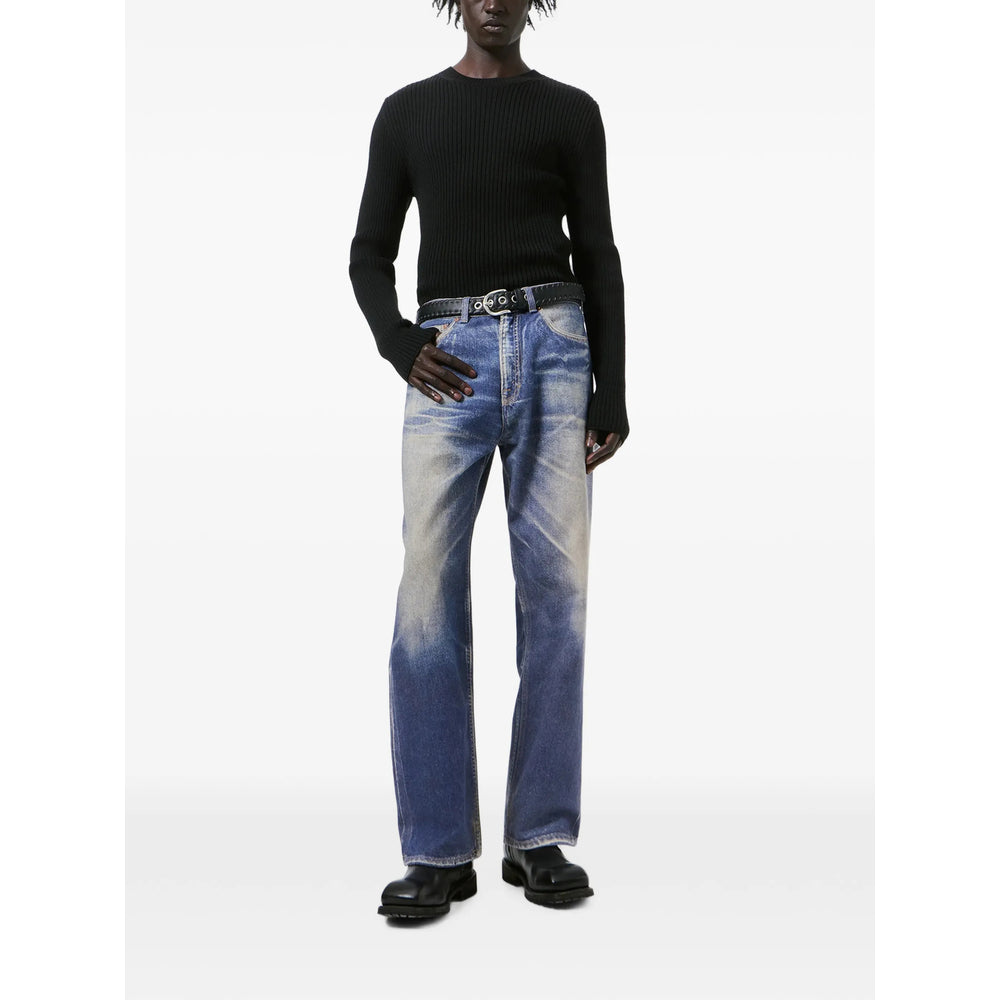 Our Legacy Blue Denim - Regular & Straight-Leg Jeans Men OUR LEGACY