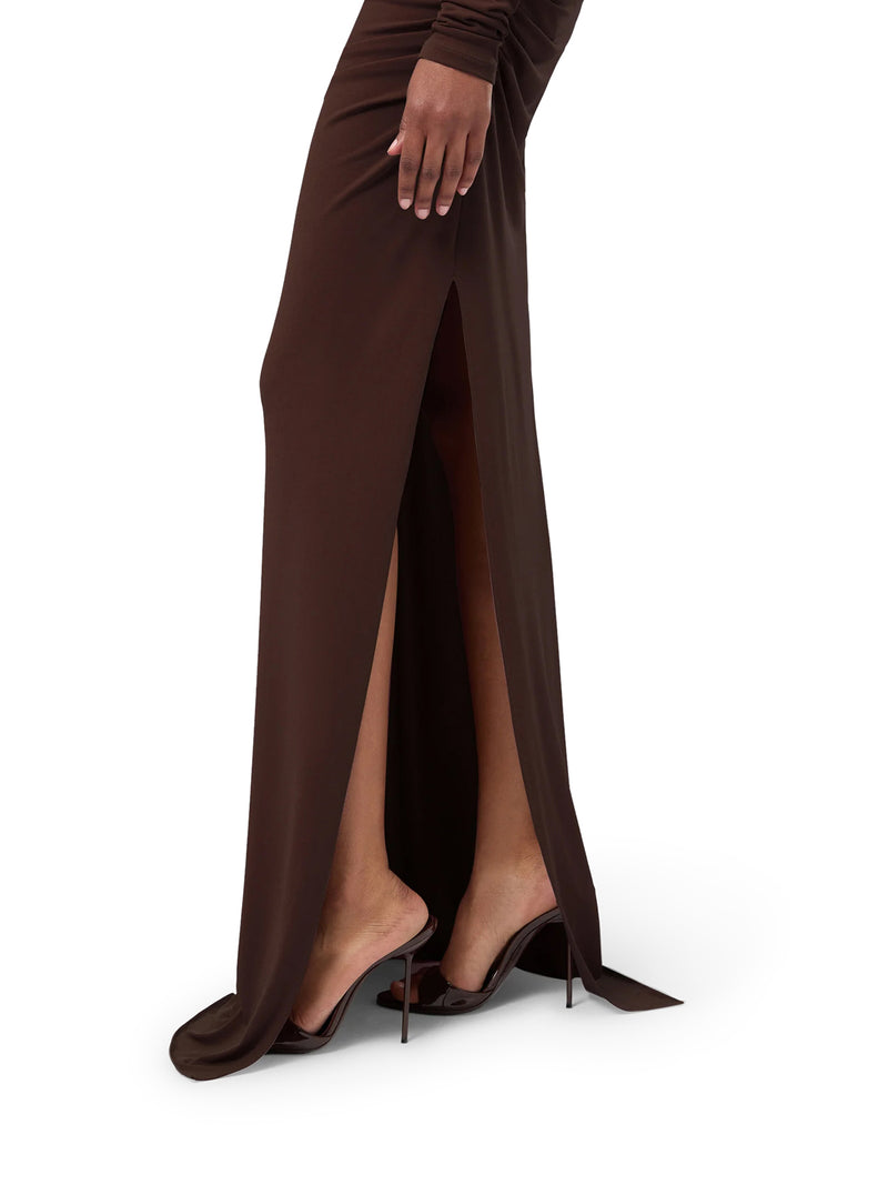 The Andamane Women Sophie Long Dress With Open Back THE ANDAMANE