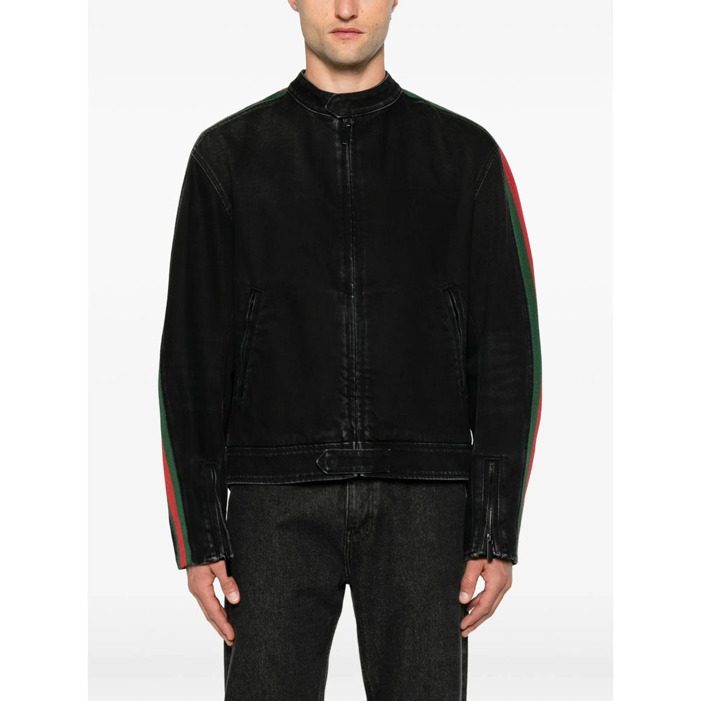 Gucci Black Jackets - Denim Jackets Men GUCCI