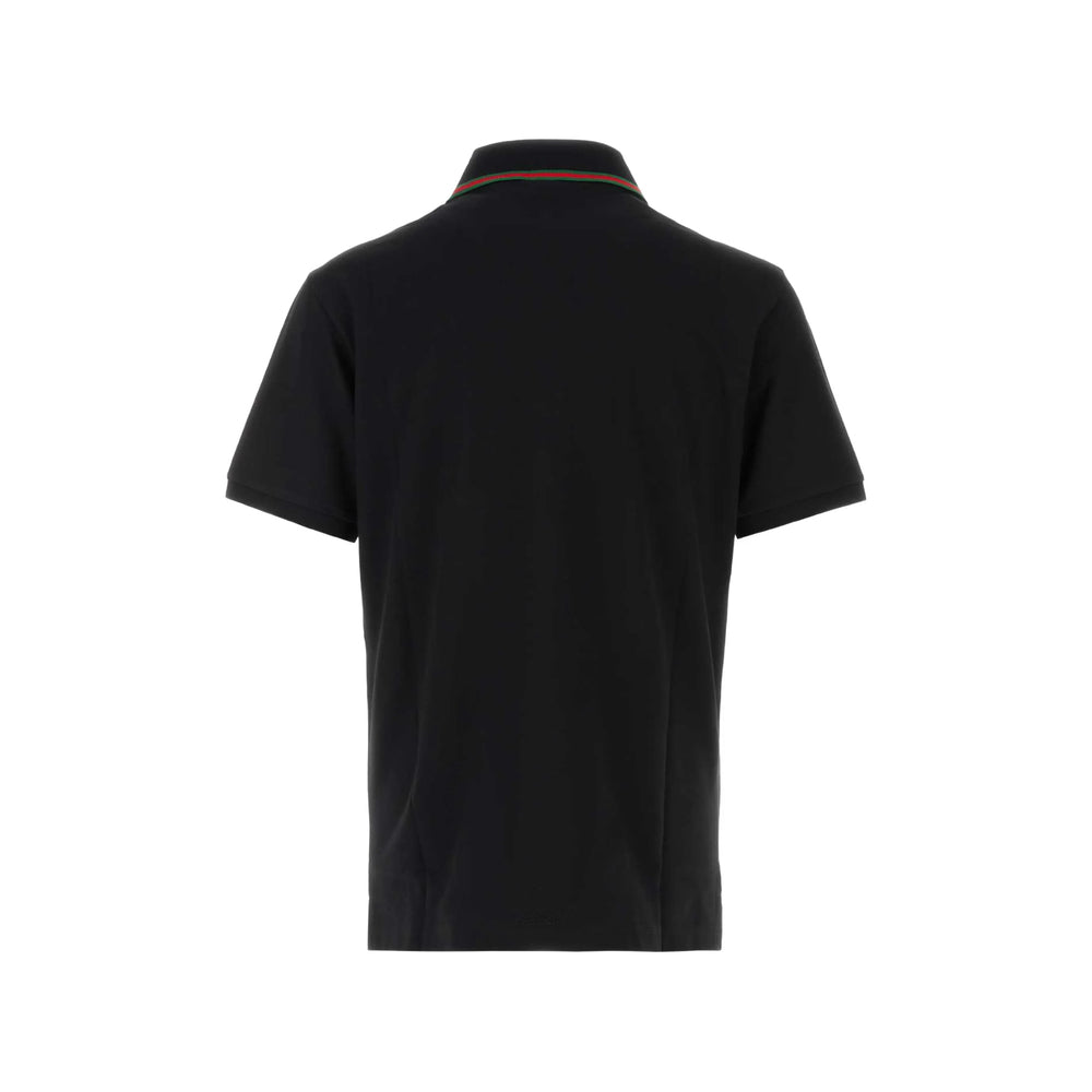 Gucci Black Polo Shirts Men GUCCI