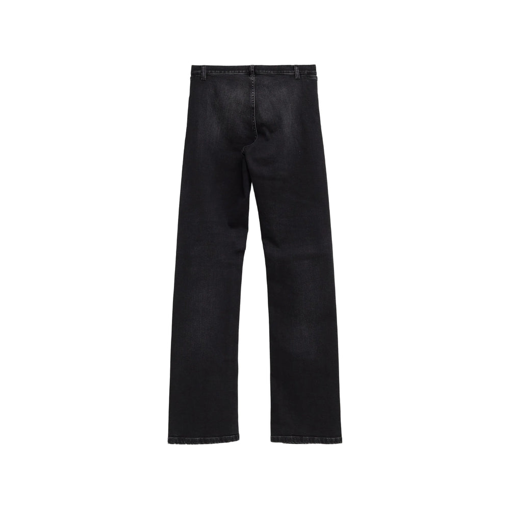 Gucci Black Denim - Regular & Straight-Leg Jeans Men GUCCI