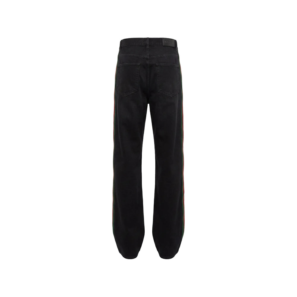 Gucci Black Denim - Regular & Straight-Leg Jeans Men GUCCI