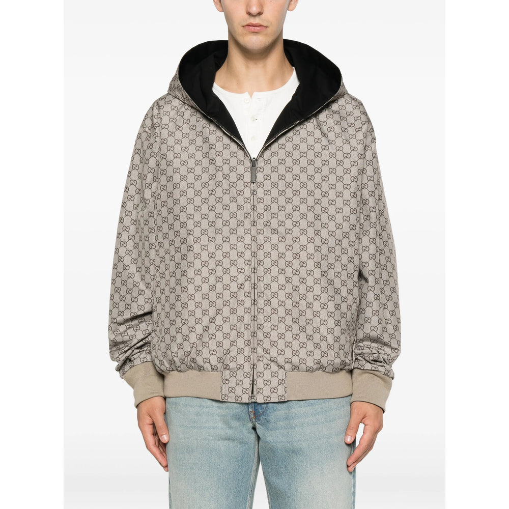 Gucci Black Jackets - Hooded Jackets Men GUCCI
