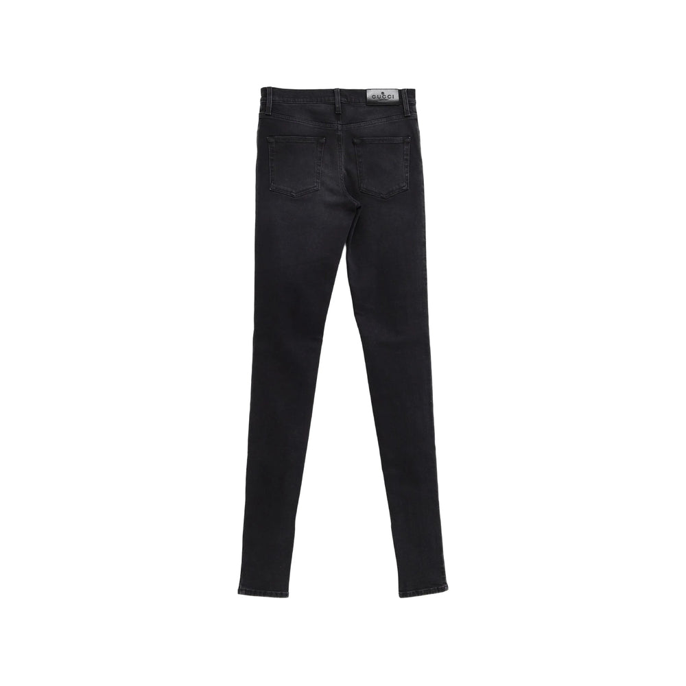Gucci Black Denim - Skinny Jeans Women GUCCI
