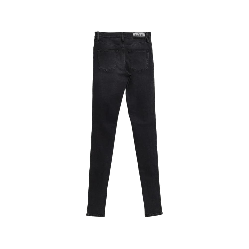 Gucci Black Denim - Skinny Jeans Women GUCCI