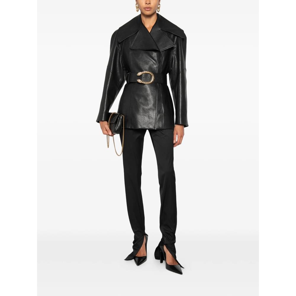 Gucci Black Jackets - Leather Jackets Women GUCCI