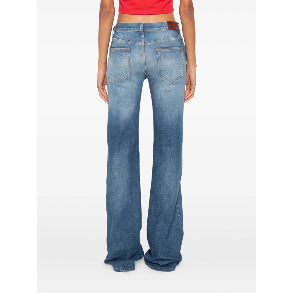 Gucci Blue Denim - Flared Jeans Women GUCCI