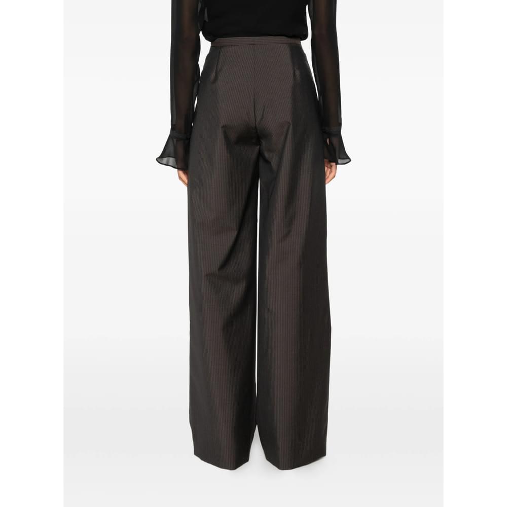 Gucci Brown Trousers - Tailored Trousers Women GUCCI