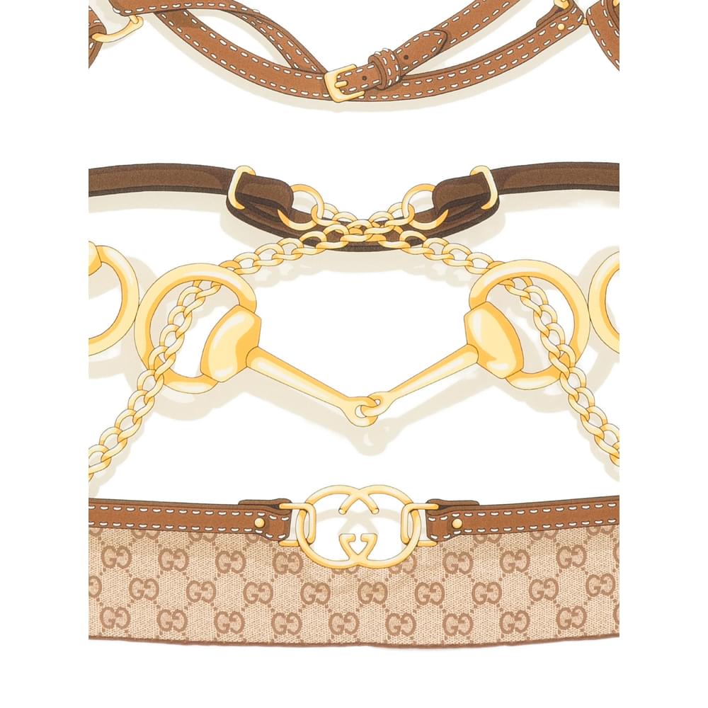Gucci Neutrals Scarves Women GUCCI