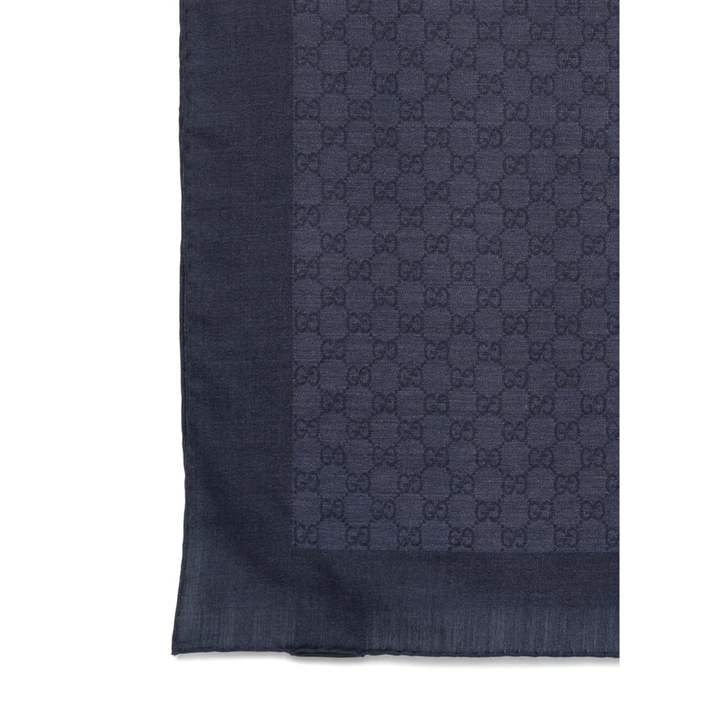 Gucci Blue Scarves Men GUCCI