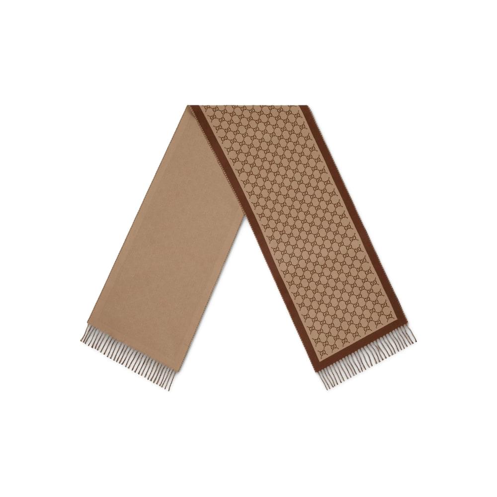 Gucci Brown Scarves Men GUCCI