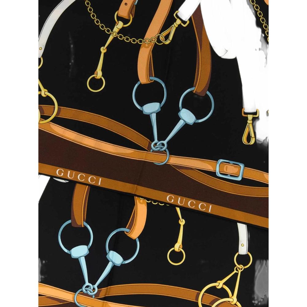 Gucci Black Scarves Women GUCCI