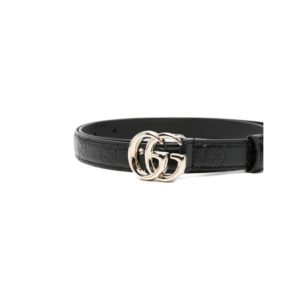 Gucci Black Belts Women GUCCI