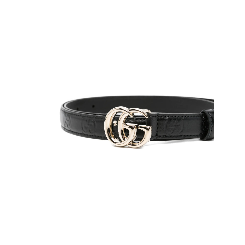 Gucci Black Belts Women GUCCI