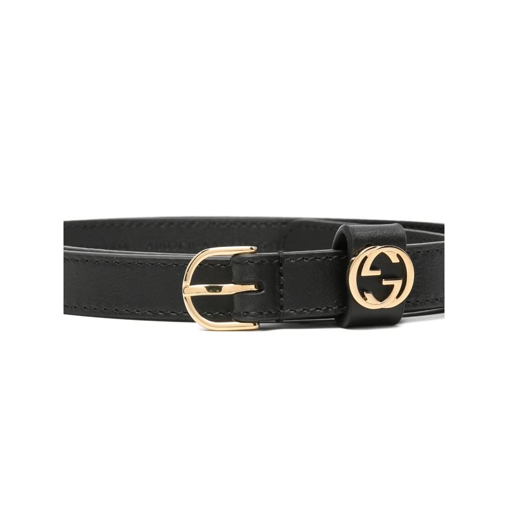 Gucci Black Belts Women GUCCI