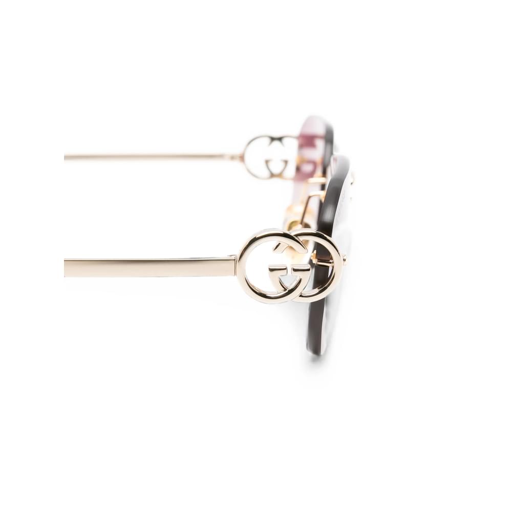 Gucci Gold Sunglasses Women GUCCI