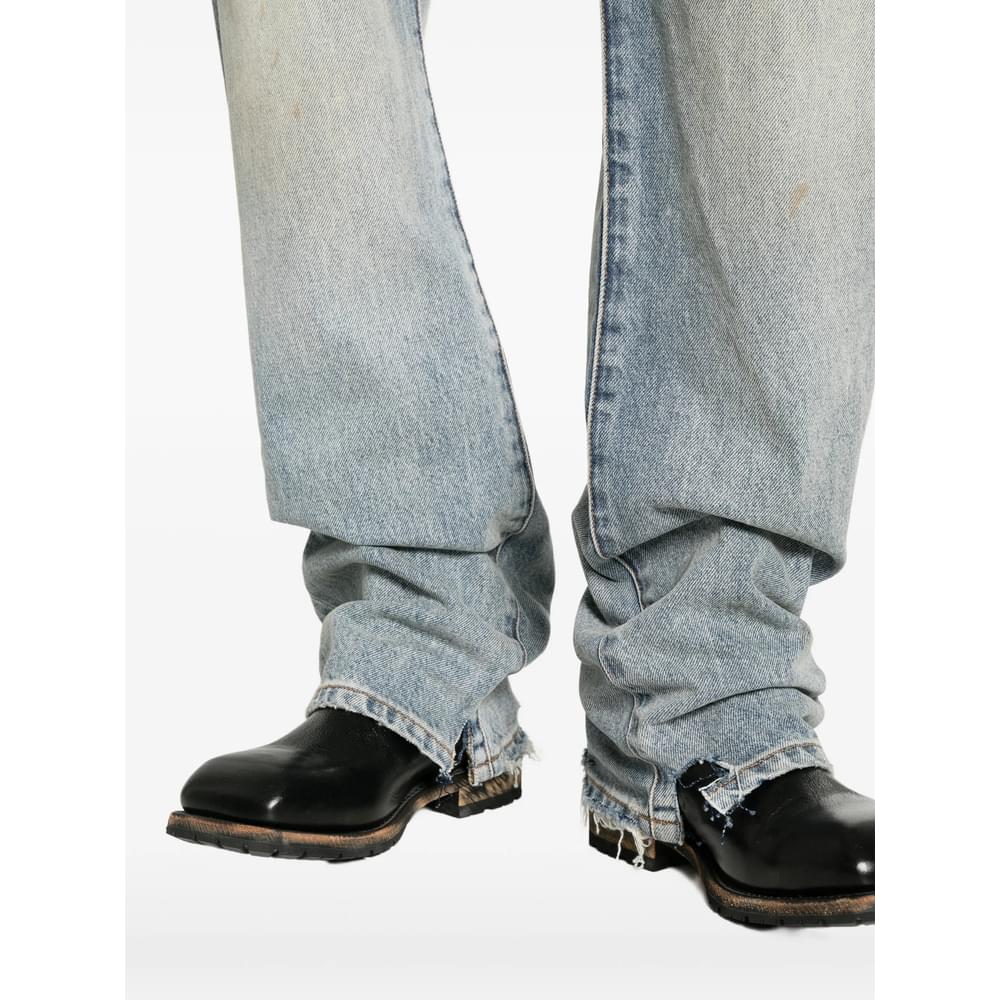 Gallery Dept. Blue Denim - Regular & Straight-Leg Jeans Men GALLERY DEPT.