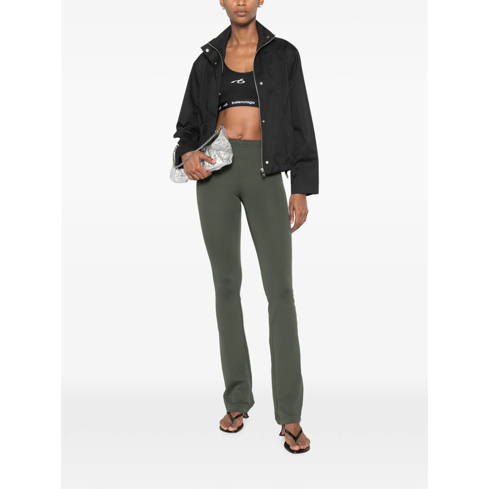 Balenciaga Green Trousers - Leggings Women BALENCIAGA