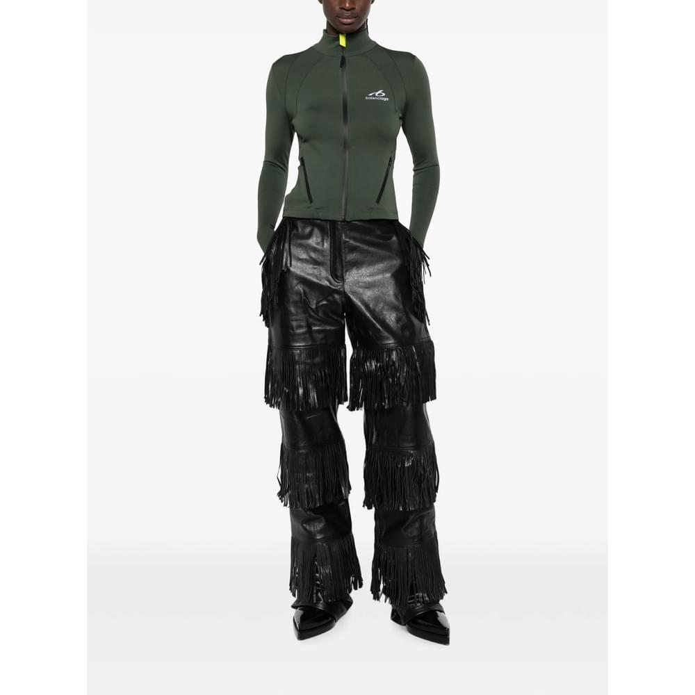 Balenciaga Green Jackets - Fitted Jackets Women BALENCIAGA