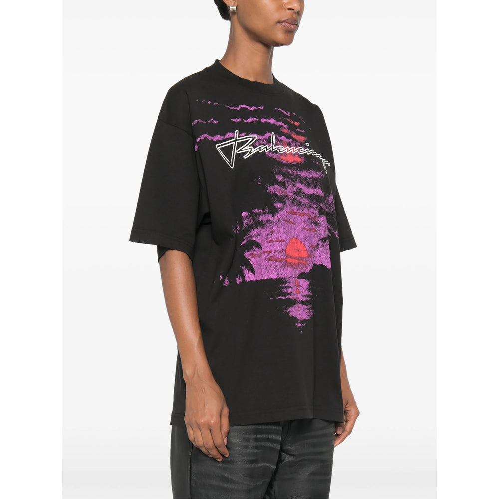Balenciaga Black Tops - T-Shirts & Jerseys Women BALENCIAGA