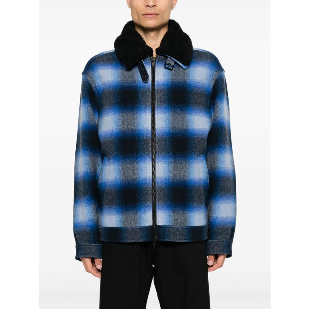 Balenciaga Blue Jackets - Shirt Jackets Men BALENCIAGA
