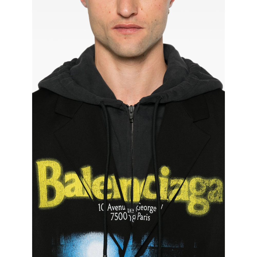 Balenciaga Grey Jackets - Blazers Men BALENCIAGA