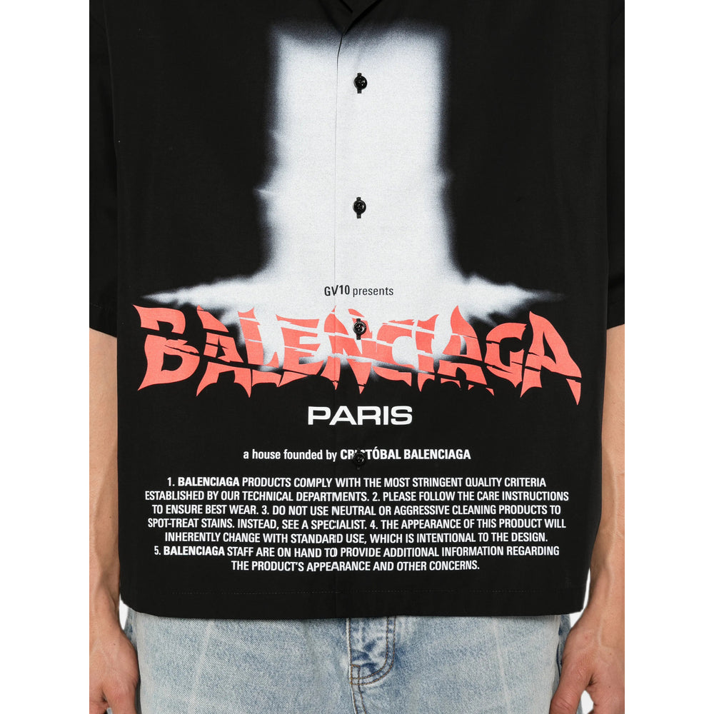 Balenciaga Black Shirts Men BALENCIAGA