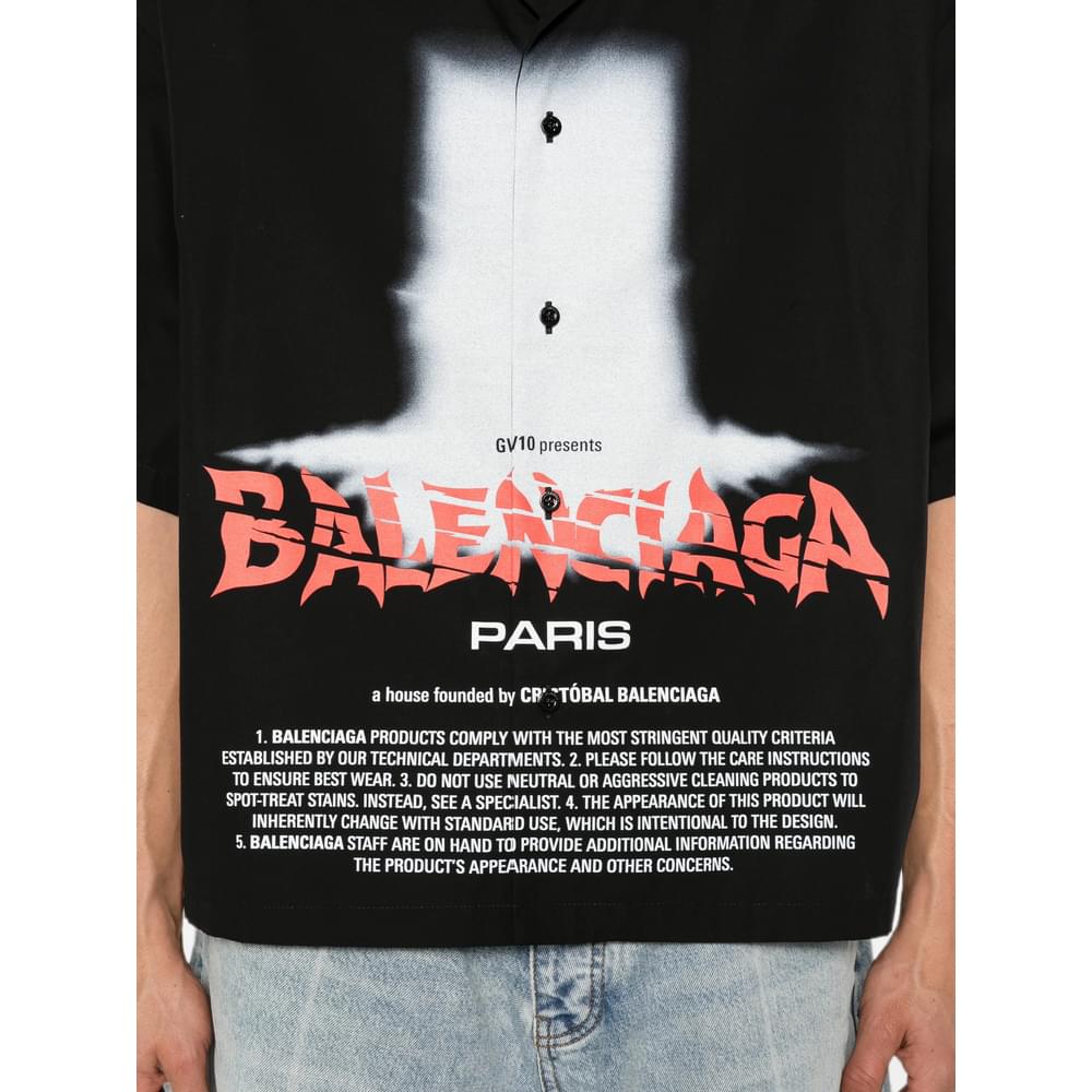 Balenciaga Black Shirts Men BALENCIAGA