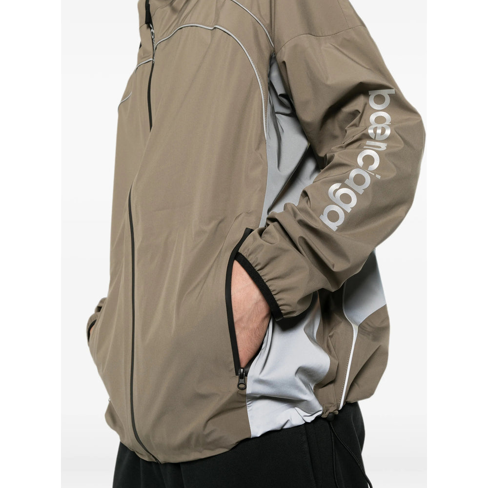 Balenciaga Grey Jackets - Hooded Jackets Men BALENCIAGA