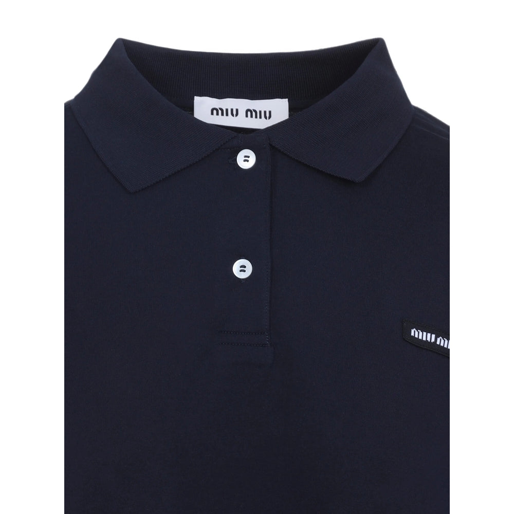 Miu Miu Blue Tops - Polo Tops Women MIU MIU