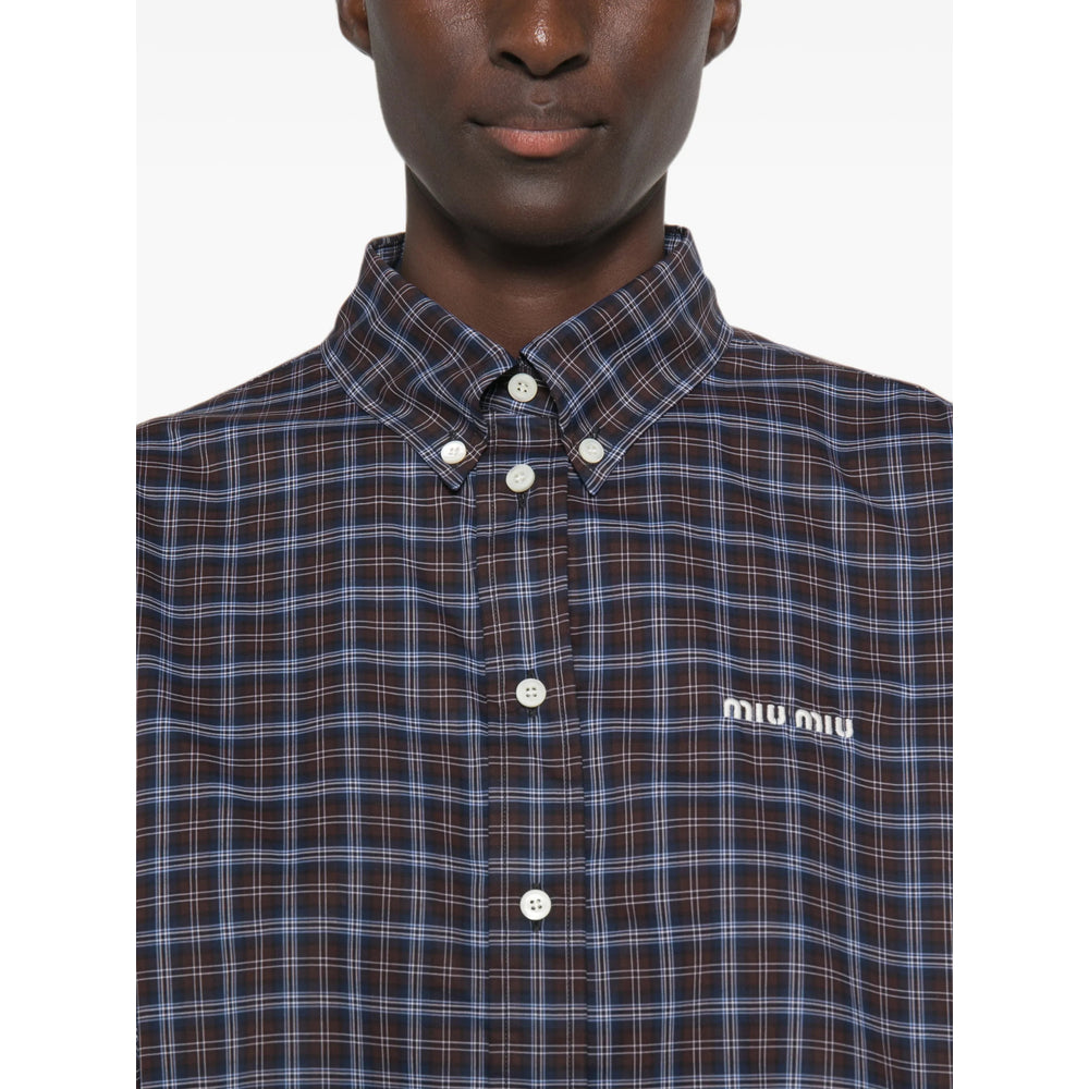 Miu Miu Brown Tops - Shirts Women MIU MIU