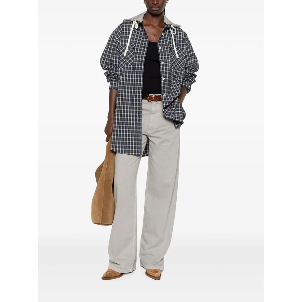 Miu Miu Blue Tops - Shirts Women MIU MIU