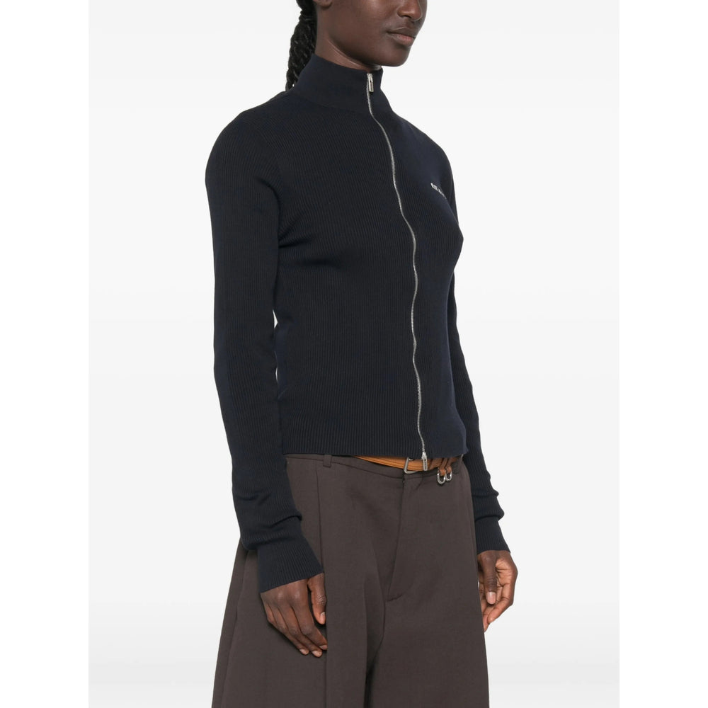 Miu Miu Blue Knitwear - Cardigans Women MIU MIU
