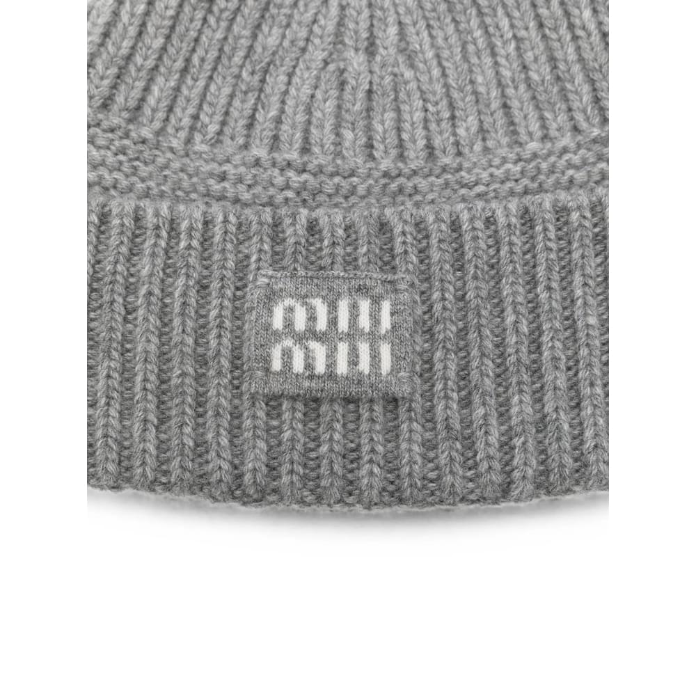 Miu Miu Grey Hats Women MIU MIU