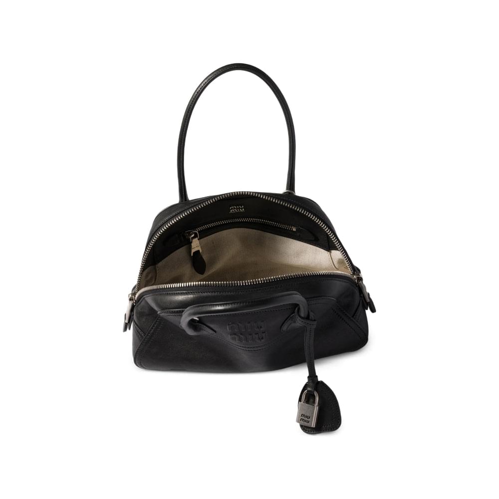 Miu Miu Black Tote Bags Women MIU MIU
