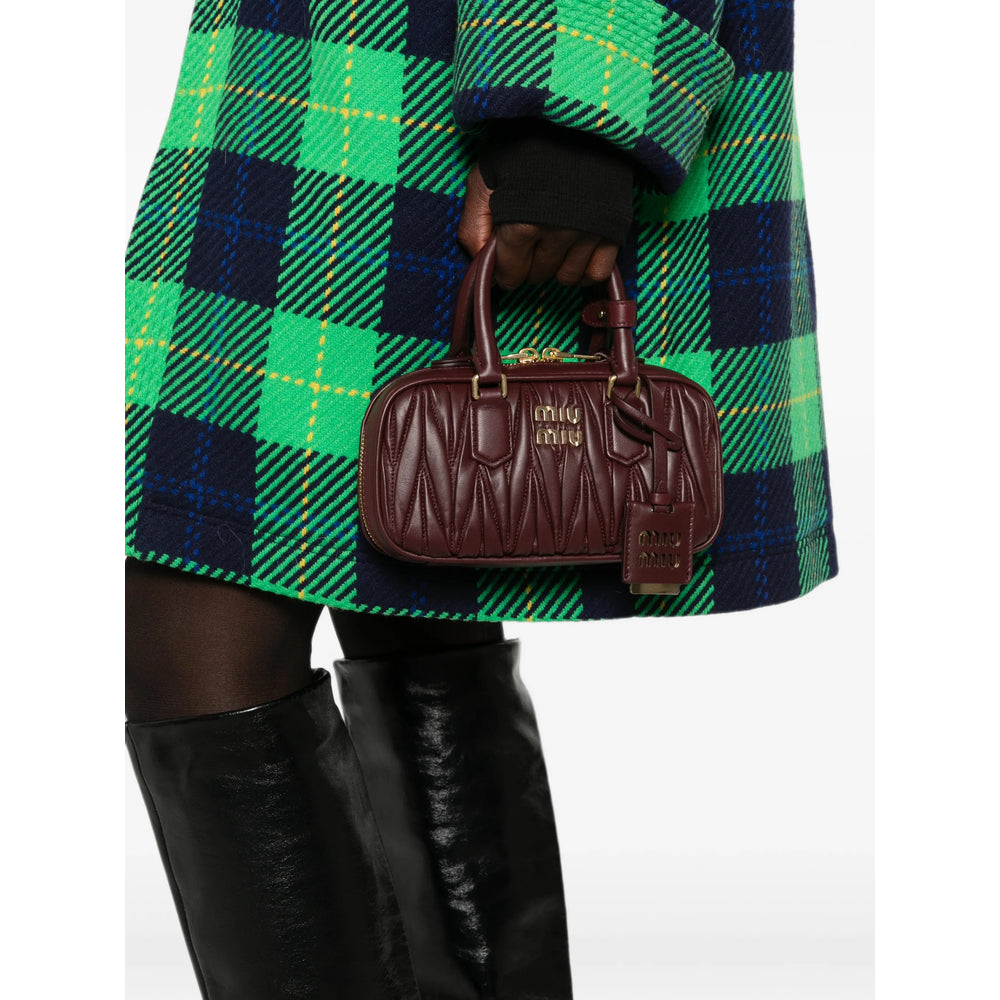 Miu Miu Red Tote Bags Women MIU MIU