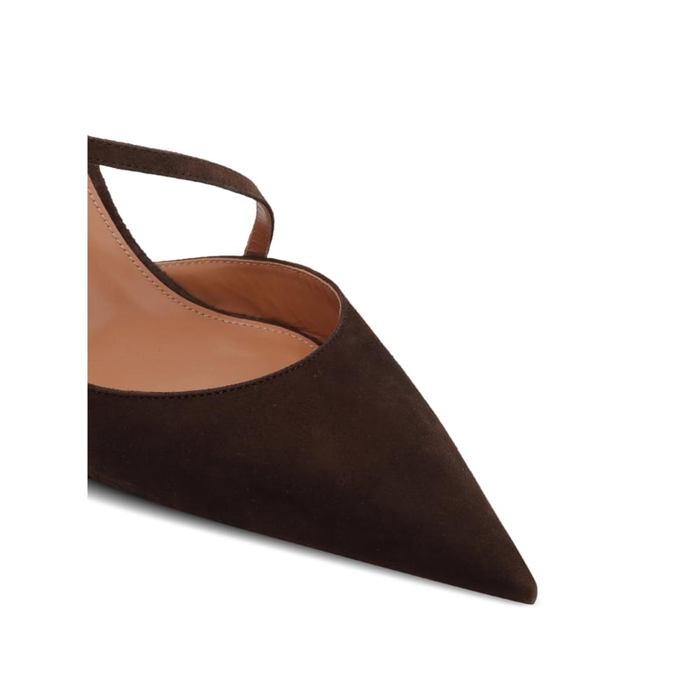 Aquazzura Brown Shoes Women AQUAZZURA