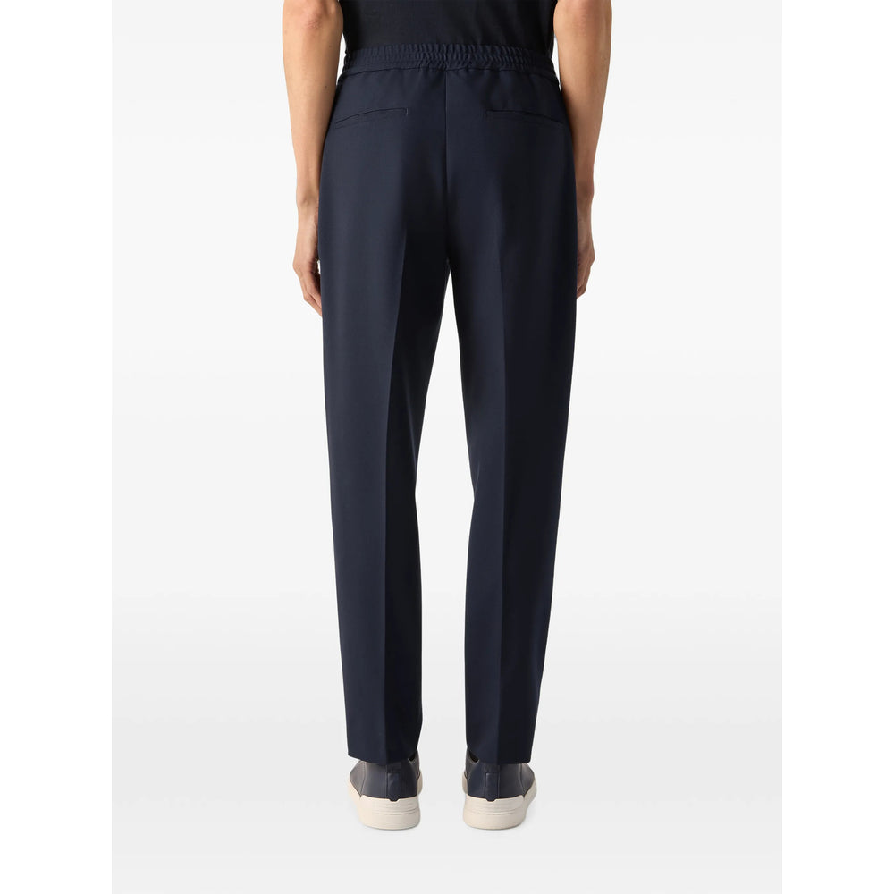 Zegna Blue Trousers - Tailored Trousers Men ZEGNA