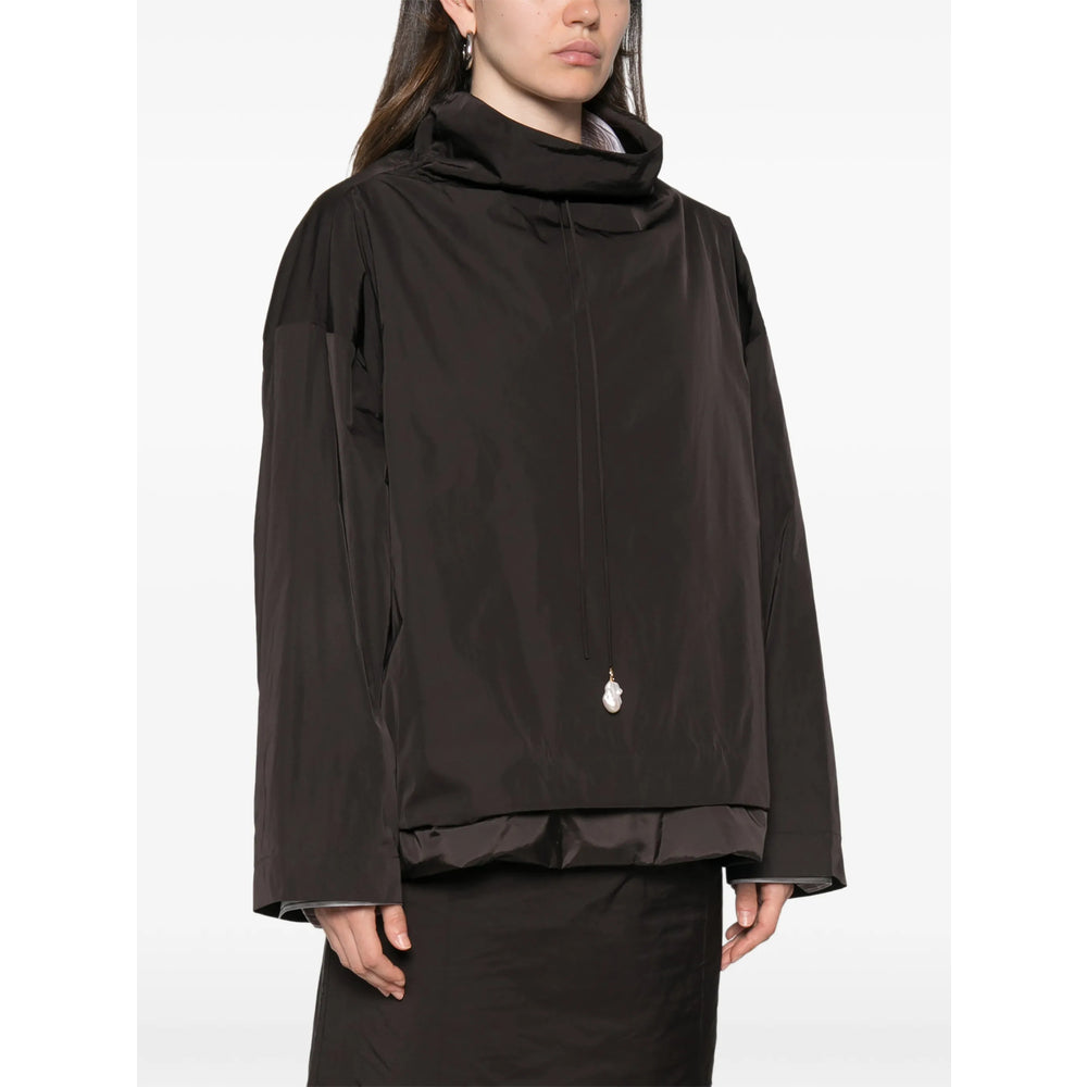 Carven Brown Coats - Oversized Coats Women CARVEN