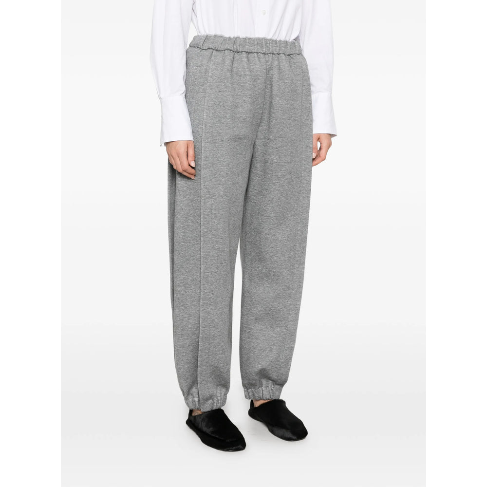 Carven Grey Trousers - Track Pants Women CARVEN
