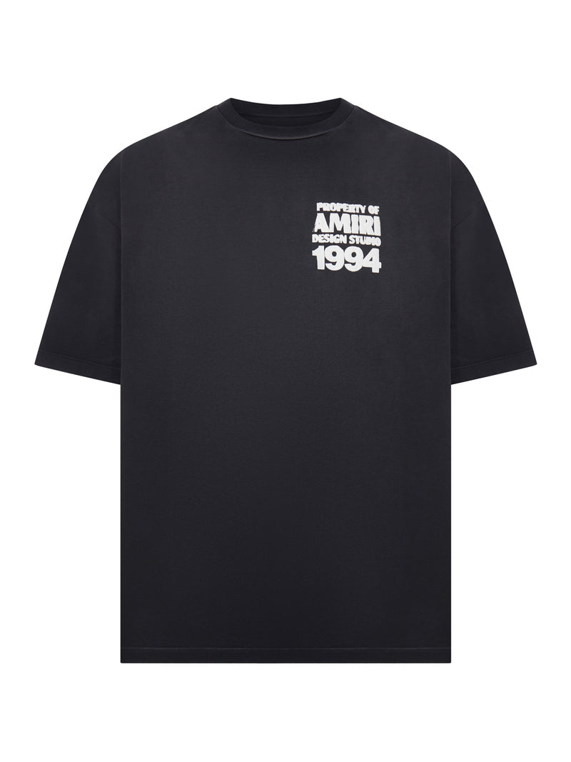 Amiri Men Cotton T-Shirt With Amiri 1994 Print AMIRI